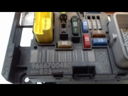 PLATINE FUSIBLE AV